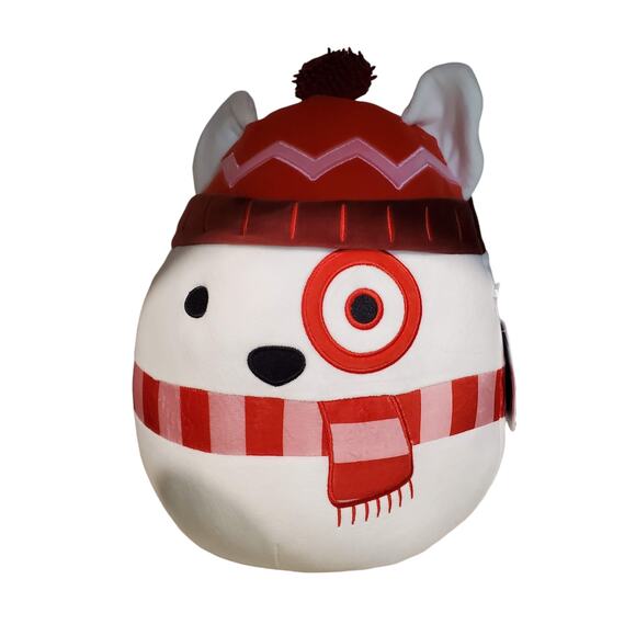 Squishmallows 12" Bullseye Target Dog Plush Stuffed Animal Toy NWT - Picture 2 of 5